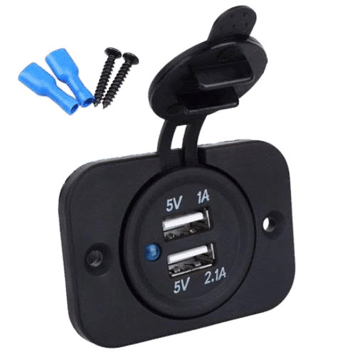 12 VOLT USB PORT - Scamp Trailers